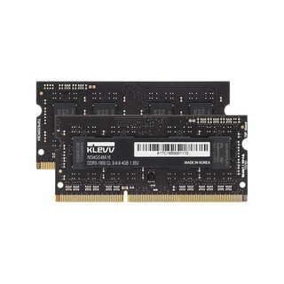 KLEVV 科赋 DDR3 1600MHz 笔记本内存 普条 4GB IM34GS48C16-999HB0