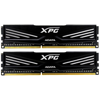 ADATA 威刚 XPG-威龙系列 DDR3 1600MHz 台式机内存 马甲条 黑色 16GB 8GBx2