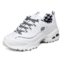 88VIP：SKECHERS 斯凯奇 女士厚底舒适运动鞋缓震透气休闲鞋149227-OFWT 1件装