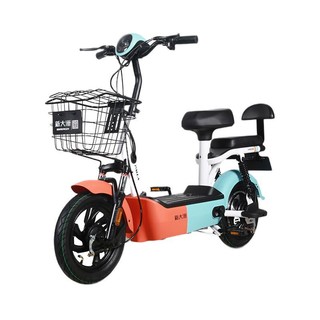 PALLA 新大洲 K16 电动自行车 TDT49-1Z 48V12AH铅酸电池 源彩橘/源彩浅蓝