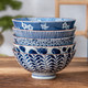 MinoYaki 美浓烧 日本进口碗米饭碗日式和风陶瓷器餐具日系创意家用饭碗套装