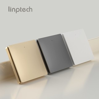 领普linptech 小米米家联动智能开关双开双控套装 远程+语音控制自发电免布线双控单火版套装