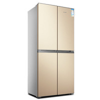Royalstar 荣事达 BCD-408M9RGZ 408升 四开门家用冰箱 厨装一体 多区分储 金