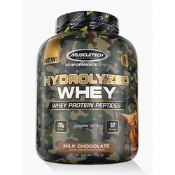 MUSCLETECH 肌肉科技 水解乳清蛋白质增肌营养粉 香草味 零度分离4磅