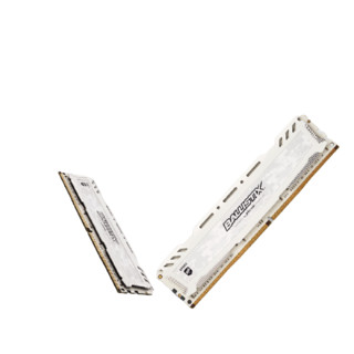 BALLISTIX 铂胜 DDR4 3200MHz 台式机内存 马甲条 运动白 16GB BLS16G4D32AESC
