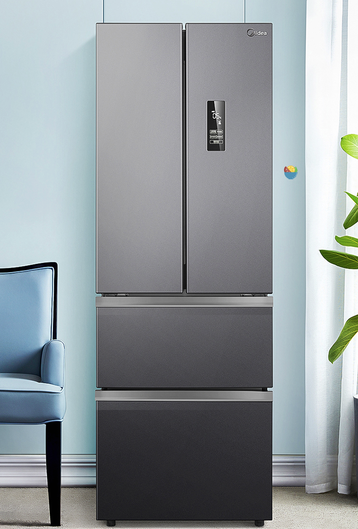 midea 美的 bcd-325wfpm(e) 325升 法式多门冰箱