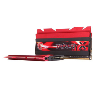 G.SKILL 芝奇 TridentX系列 DDR3 2133MHz 台式机内存 马甲条 红色 16GB 8GBx2 F3-2133C9D-16GTX