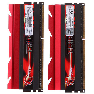 G.SKILL 芝奇 TridentX系列 DDR3 2133MHz 台式机内存 马甲条 红色 16GB 8GBx2 F3-2133C9D-16GTX