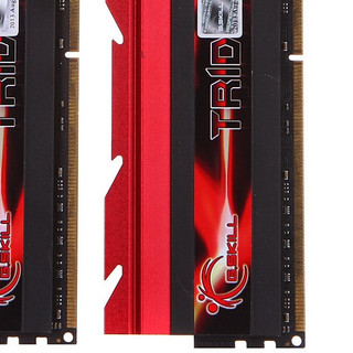 G.SKILL 芝奇 TridentX系列 DDR3 2133MHz 台式机内存 马甲条 红色 16GB 8GBx2 F3-2133C9D-16GTX