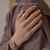Daniel Wellington 丹尼尔惠灵顿 中性时尚手饰指环 Emalie Ring Desert Sand RG