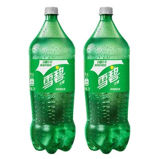 Sprite 雪碧 无糖汽水 柠檬味 2L*2瓶