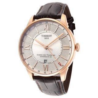 TISSOT 天梭 Chemin Des Tourelles 男士机械表 T0994293603800