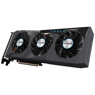 GIGABYTE 技嘉 Radeon RX 6600 EAGLE 猎鹰 8G 显卡 8GB 黑色