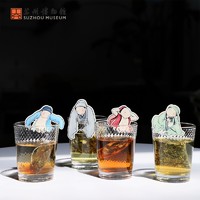 苏州博物馆 唐寅创意茶泡袋装茶包礼盒   100g