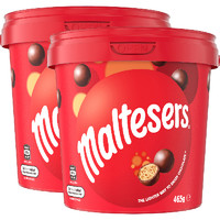 maltesers 麦提莎 麦丽素夹心巧克力球  465g*2罐  桶装