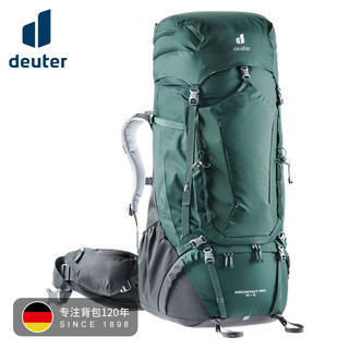 deuter 多特 德国多特Deuter进口长征可调节大容量双肩背包户外徒步男女登山包额外送软壳一件