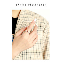 Daniel Wellington 丹尼尔惠灵顿 陶瓷白双色戒指