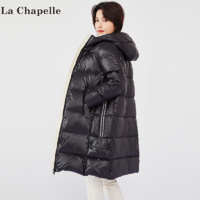 PLUS会员：La Chapelle 拉夏贝尔 LXXB8817 女士羽绒服