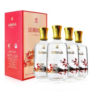 金徽 尚品 50%vol 浓香型白酒 500ml*4瓶 整箱装