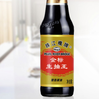 珠江桥牌 金标生抽王 酿造酱油 150ml