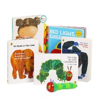 《好饿的毛毛虫+棕熊+刷牙书+红灯绿灯+从头到脚》