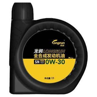 longrun 龙润 SN PLUS 0W-30 SN PLUS级 全合成机油 1L