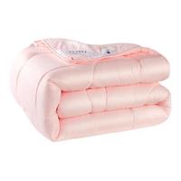 FUANNA 富安娜 温芯 七孔纤维冬厚被 粉色 152*210cm