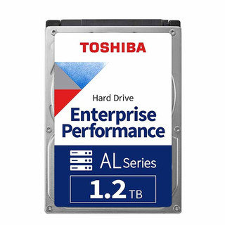 TOSHIBA 东芝 2.5英寸 企业级硬盘 1.2TB（10500rpm、128MB）AL15SEB12EQ
