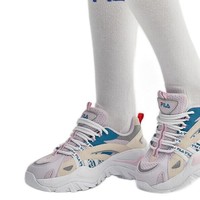 FILA 斐乐 女子休闲运动鞋 F12W034120F-GW 丁香灰/泡沫白 36.5