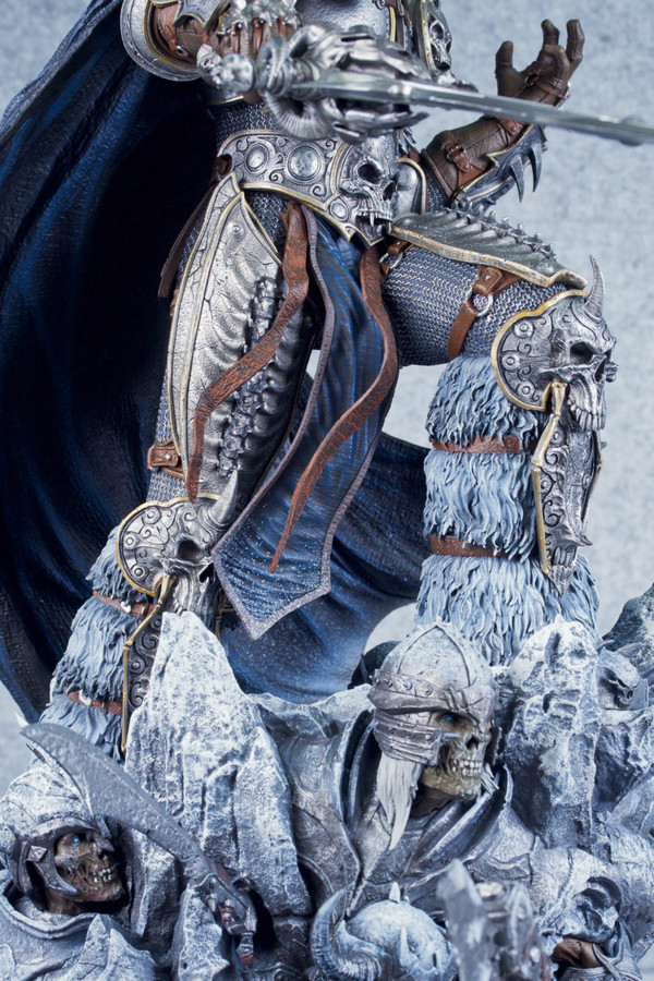 玩模总动员：诺森德第一美臀正是在下！暴雪出品巫妖王阿尔萨斯1/4雕像开箱