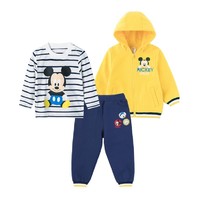 Disney 迪士尼 儿童连帽外套T恤运动裤 3件套