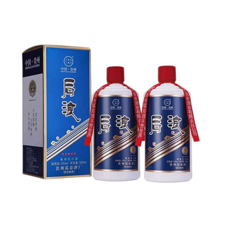 筑春 后浪 53%vol 酱香型白酒 500ml*2瓶 双支装