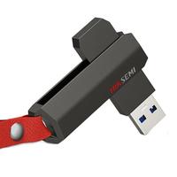 HIKVISION 海康威视 刀锋系列 X304 USB 3.0 U盘 黑色 128GB USB