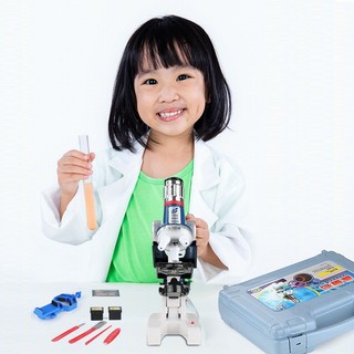 leaysoo 雷龙 1200倍儿童合金显微镜生物科学实验科普教具中小学生科教玩具礼物