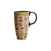 爱屋格林 马克杯 500ml 咖啡文化