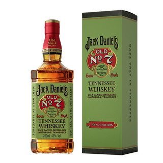 JACK DANIEL‘S 杰克丹尼 传承限量版 调和 田纳西威士忌 700ml 礼盒装