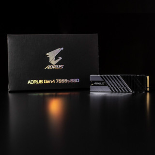 GIGABYTE 技嘉 AORUS钛雕1TB SSD固态硬盘GEN4  M.2接口pcie