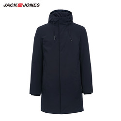 JACK&JONES 杰克琼斯 219312501 男子中长款连帽羽绒服