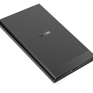 Lenovo 联想 PS2 USB 3.1 移动固态硬盘 Type-C 250GB 黑色