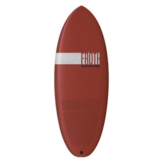 BOARDWORKS Froth 传统冲浪板 短板 4430289510 红色/灰色 5尺