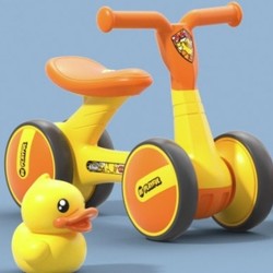 luddy 乐的 儿童小黄鸭平衡学步车