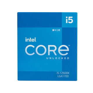 intel 英特尔 酷睿 i5-12600K CPU  4.9Ghz 10核16线程