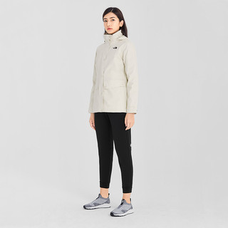 THE NORTH FACE 北面 三合一女子冲锋衣 7QRA-228 米白色 L