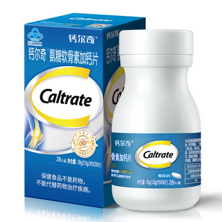 Caltrate 钙尔奇 氨糖软骨素加钙片 28g*3瓶