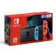 Nintendo 任天堂 Switch任天堂 游戏机续航增强版红蓝灰限定款新款NS家用便携体感掌机 红蓝主机