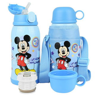 Disney 迪士尼 8055 儿童双盖保温杯 600ml 米奇