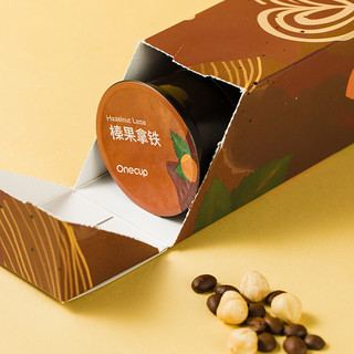 Onecup 榛果拿铁 咖啡胶囊 255g