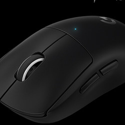 logitech 罗技 GPW 二代 2.4G Lightspeed 无线鼠标 25600DPI+桌垫 黑色