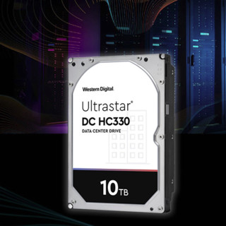 Western Digital 西部数据 Ultrastar DC系列 3.5英寸 企业级硬盘 10TB (CMR、7200rpm、256MB) HUH721010ALE600