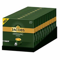 Prime会员：JACOBS Krönung Crema 咖啡胶囊 1.04kg/200粒
